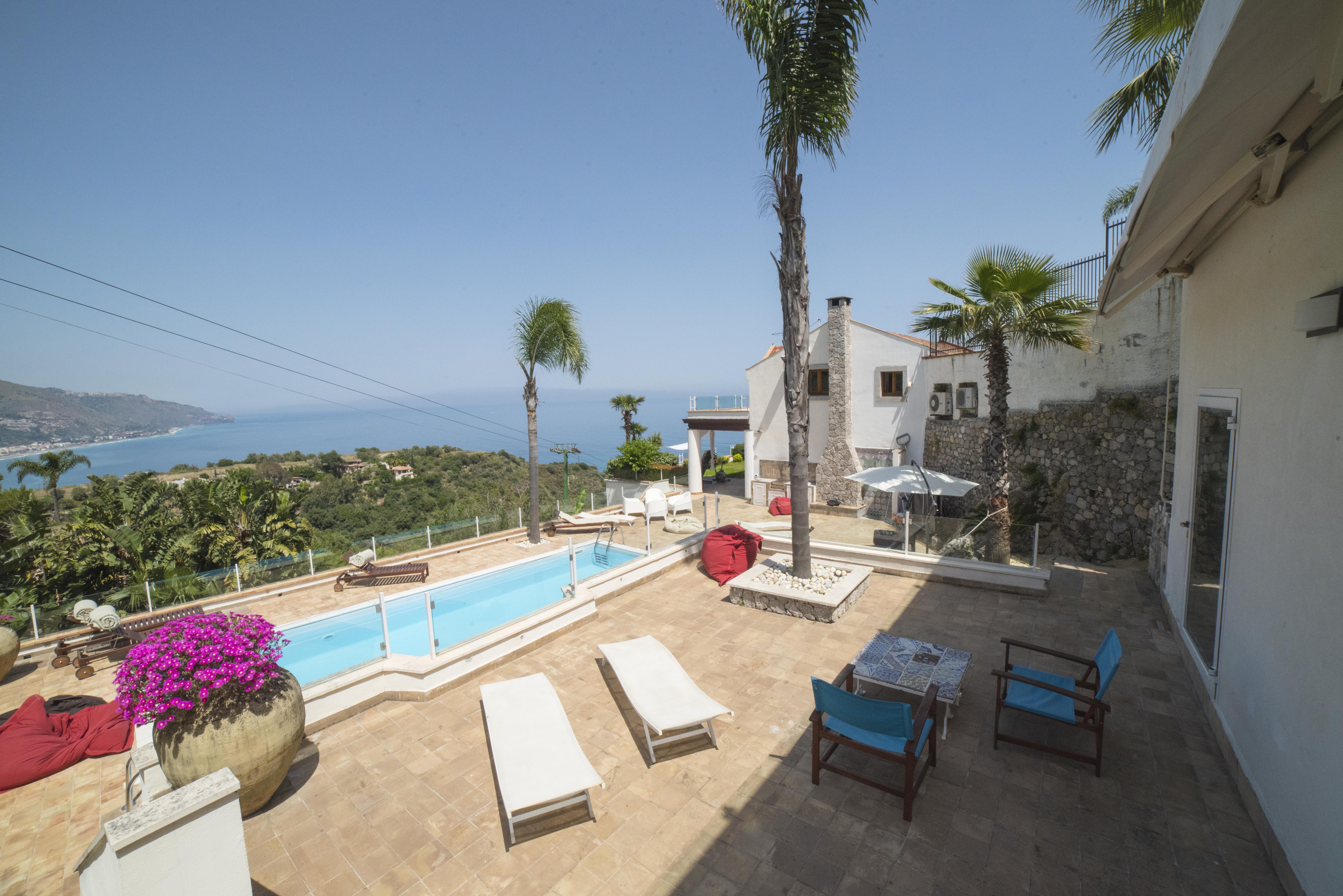 Villa Zagara Garden Spectacular Sea View In Taormina Exterior photo